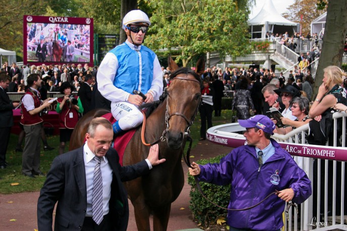 Goldikova au rond, Prix de la Forêt 2010